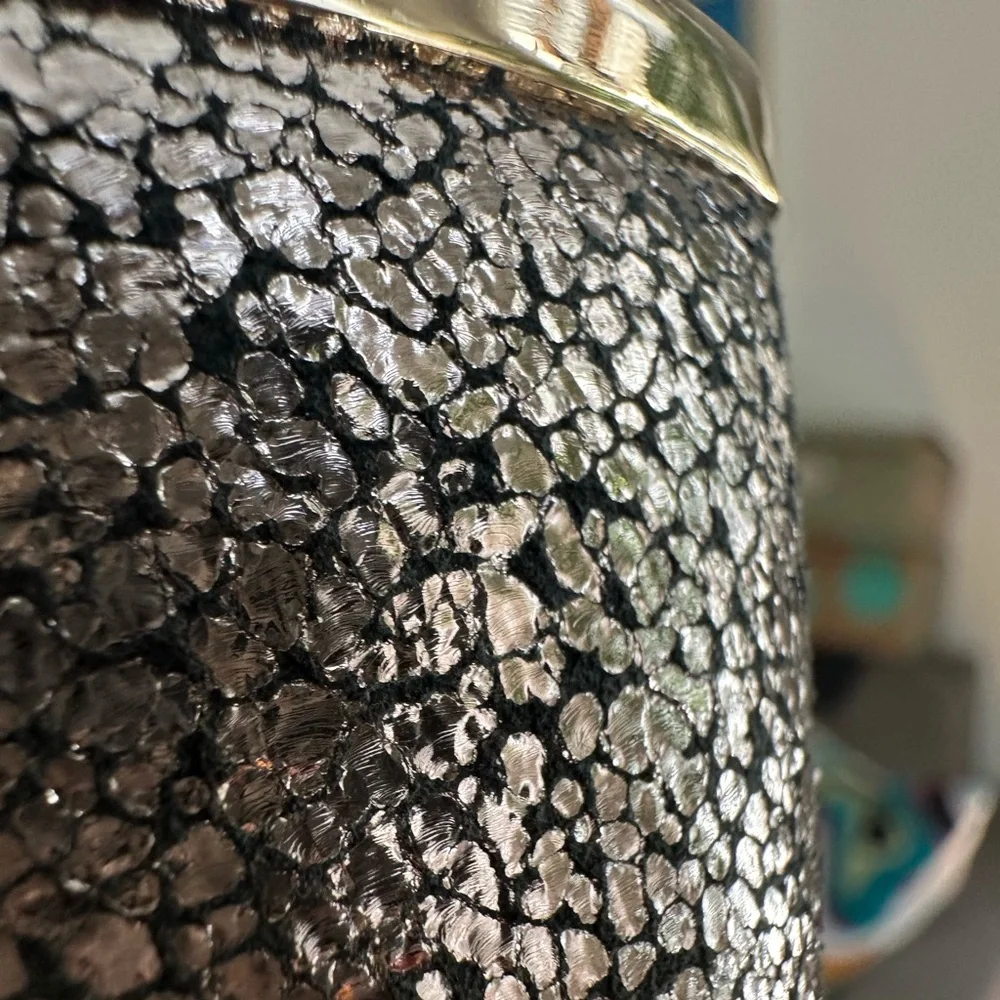 Banana Republic gold and silver evening bag/clutch - Picture 10 of 16